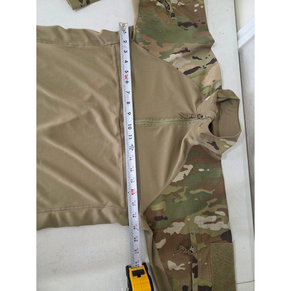 Propper Tactical Combat Shirt Mens S Multicam Coyote Tan Quarter Zip Work LS - Picture 5 of 12
